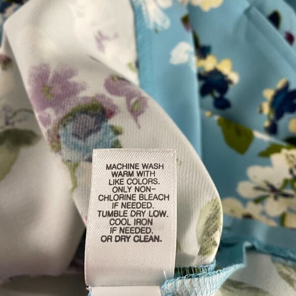 J. Jill Dress Women's Size 18 Sleeveless Floral Multicolored NWT‎ DR-1182 - Picture 11 of 12